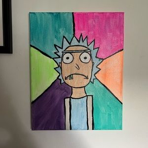 Rick painting